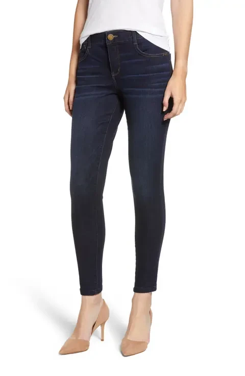 High-Waisted Skinny Jeans